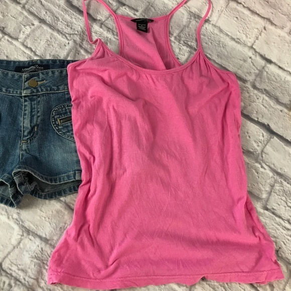 Vintage Y2K Moda Victoria's Secret Racerback Lightweight Cotton‎ Tank - Picture 4 of 8